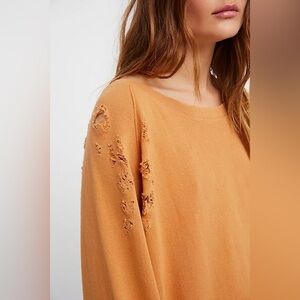 Free People oversized sweatshirt